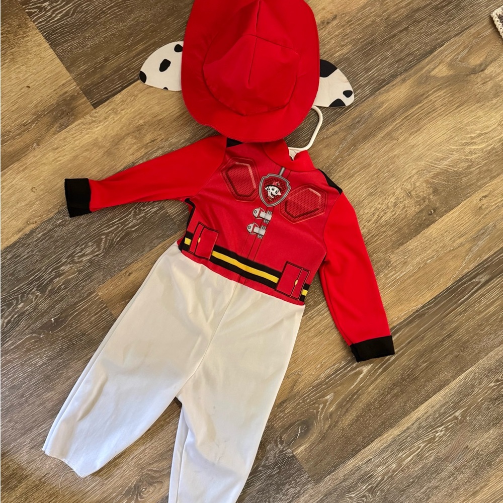 Marshall paw patrol Firefighter Costume with Hat